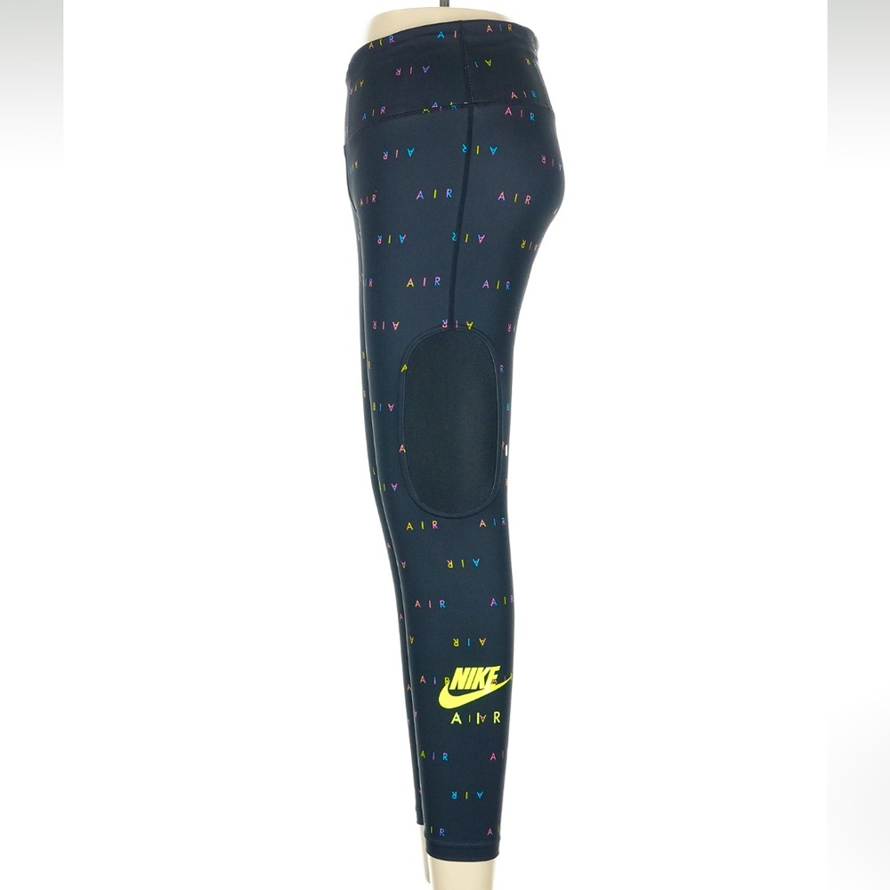 Nike Air Rainbow Logo Full Length Leggings (Size Medium)